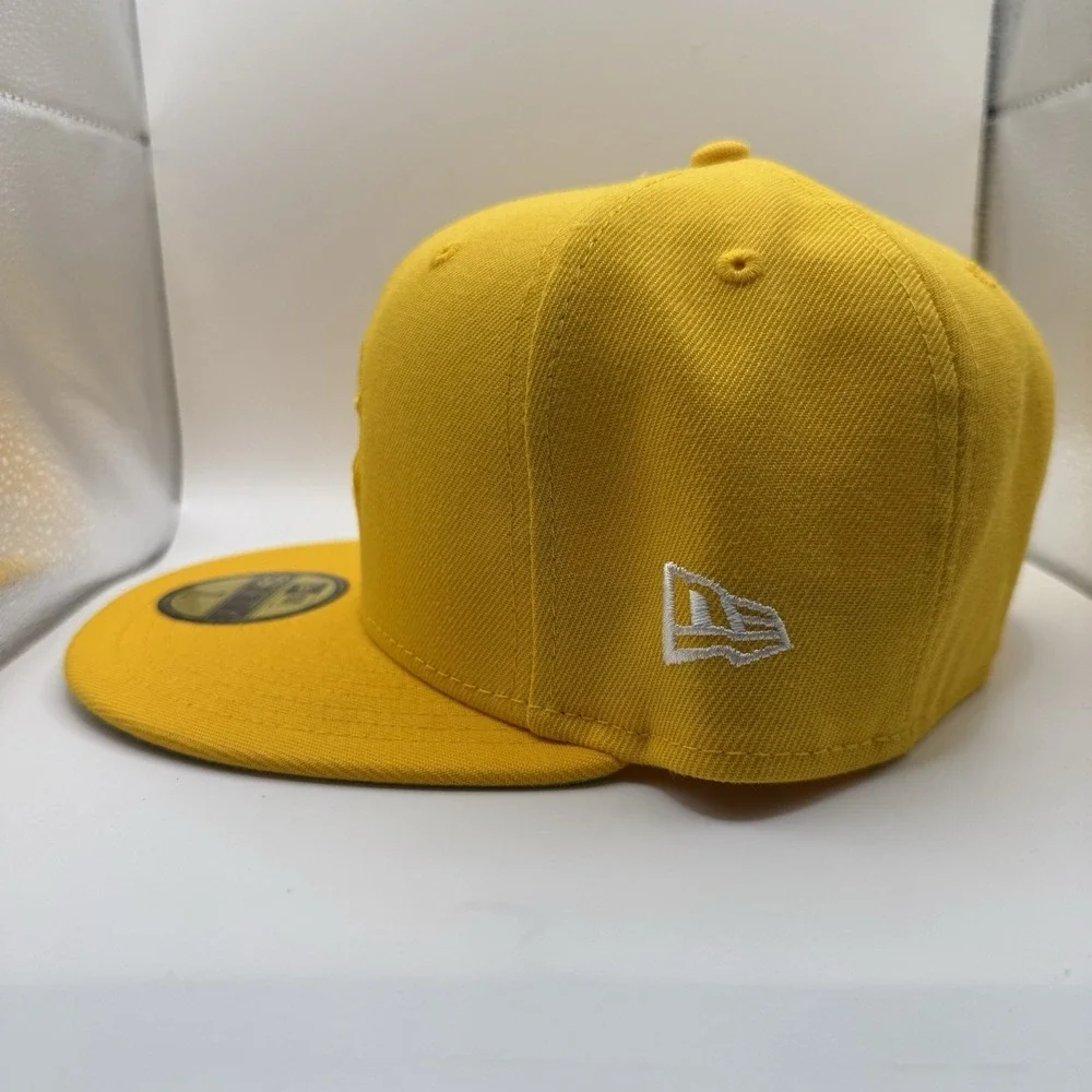 New Era 59Fifty Chicago Cubs Yellow/Gold‎ Spring Collection Hat Size 6 7/8